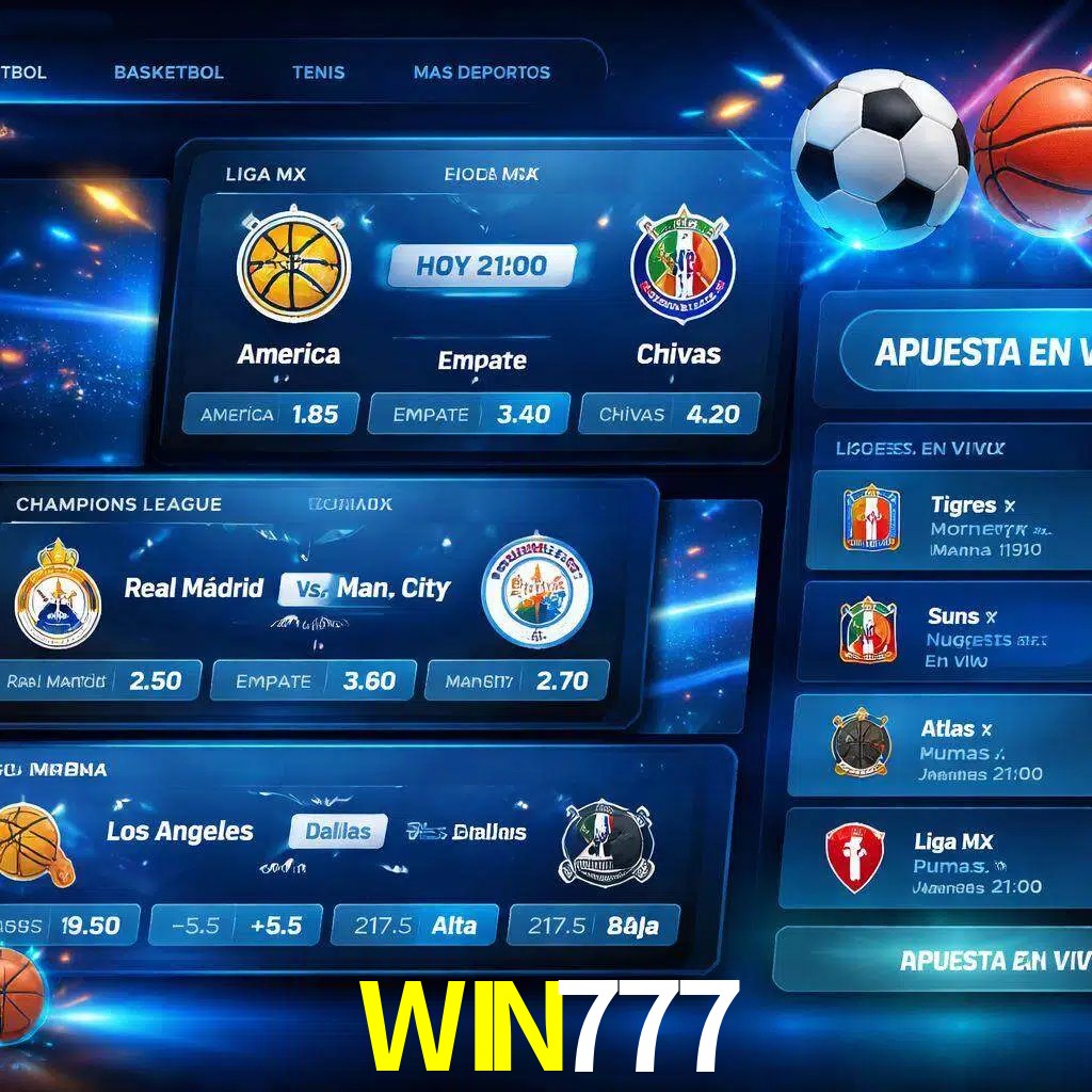 Mercados de apuestas deportivas WIN777 para jugadores en México
